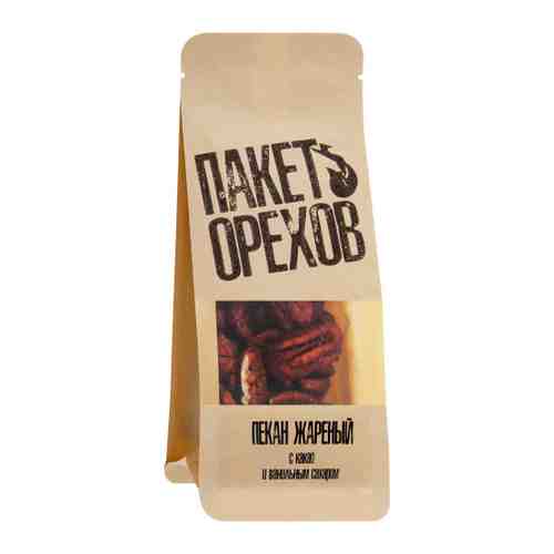 Орех пекан Пакет орехов очищенный жареный с какао и ванильным сахаром 100 г арт. 3456007