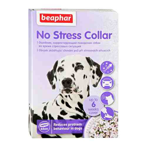Ошейник Beaphar No Stress Collar успокаивающий для собак 65 см арт. 3400684