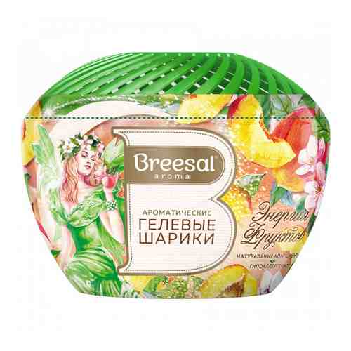 Освежитель воздуха Breesal Fresh Drops Энергия фруктов ароматические гелевые шарики 215 г арт. 3197851
