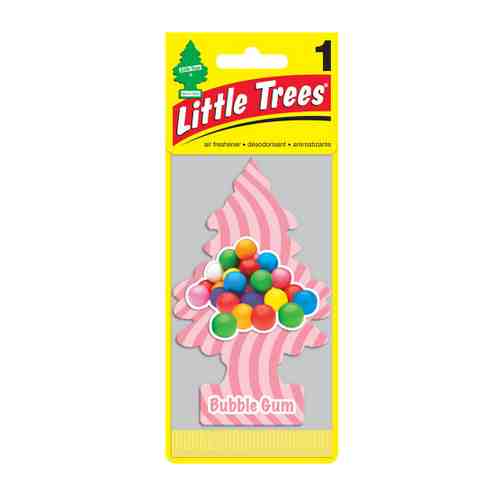 Освежитель воздуха Car-Freshner Little Trees Бабл-гам арт. 3449215