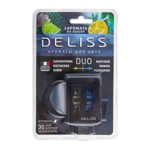 Освежитель воздуха Deliss для автомобиля мембранный DUO серии Comfort и Harmony New design 2 аромата арт. 3435219