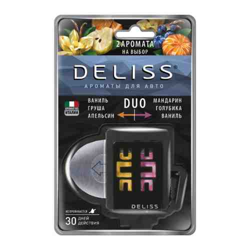 Освежитель воздуха Deliss для автомобиля мембранный DUO серии Romance и Joy New design 2 аромата арт. 3435220