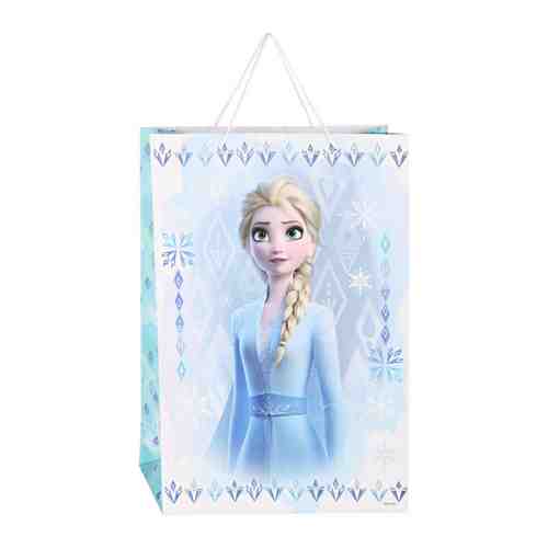 Пакет подарочный бумажный Disney Ледяные узоры 33х45.7х10.2 см арт. 3387335