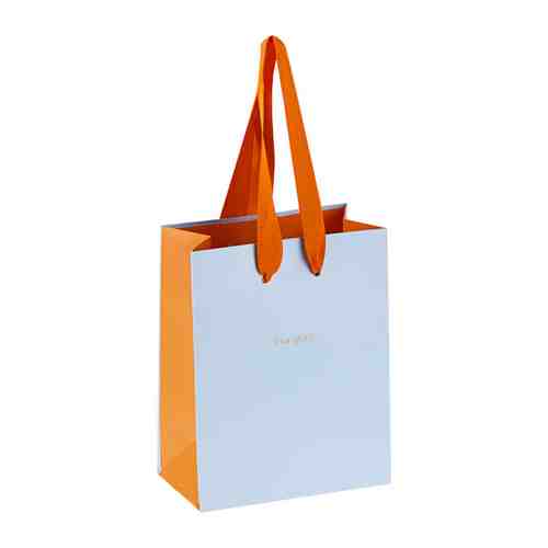 Пакет подарочный бумажный Meshu Duotone Sky blue матовая ламинация 110х140х65 мм арт. 3454523