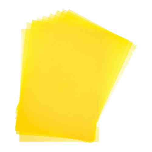 Папка-уголок Attache А4 желтая (10 штук) арт. 3411392