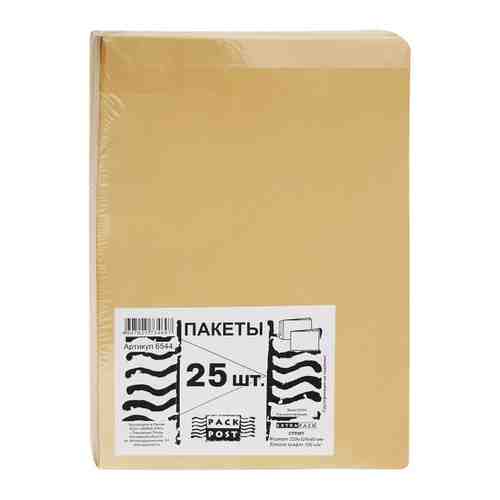 Пакет почтовый из крафт-бумаги PackPost Extrapack С4 100 стрип 25 штук 229x324 мм арт. 3481784
