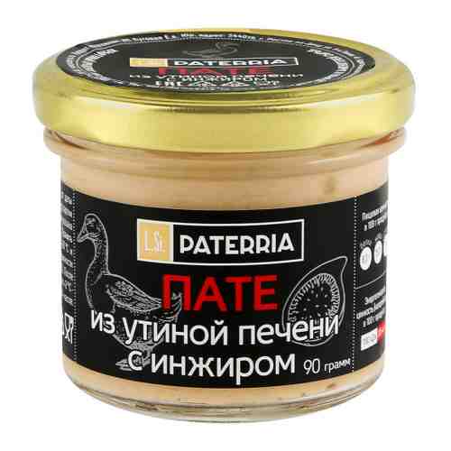 Пате Paterria из утиной печени с инжиром 90 г арт. 3403713