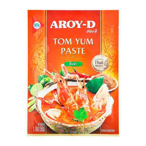 Паста Aroy-D Тom Yum кисло-сладкая соус 50 г арт. 3268675