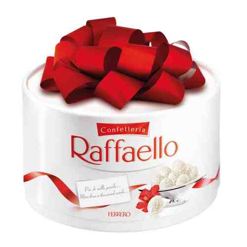 Конфеты Raffaello с цельным миндальным орехом в кокосовой обсыпке 200 г арт. 3160611
