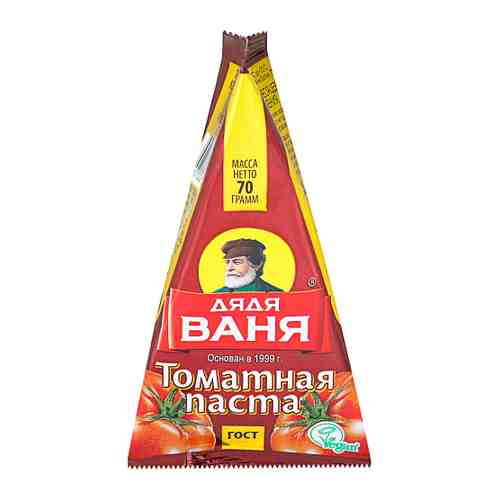 Паста Дядя Ваня томатная пирамидка 70 г арт. 3408164