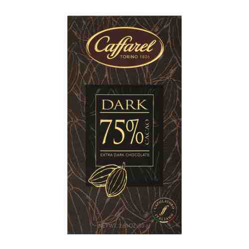 Шоколад Caffarel Экстра темный с содержанием какао не менее 75% 80 г арт. 3518941