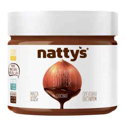 Паста Nattys Choconut ореховая с какао и медом 325 г арт. 3421051