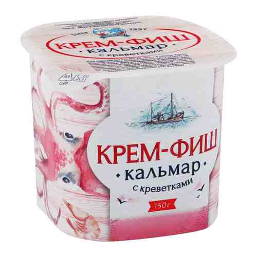 Паста рыбная Европром Крем-фиш кальмар креветка 150 г арт. 3390079