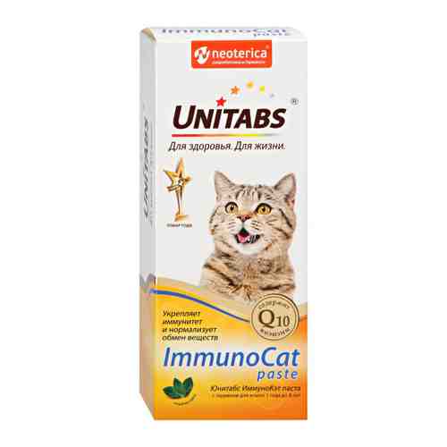 Паста Unitabs с таурином для кошек от 1 года до 8 лет 120 мл арт. 3452382