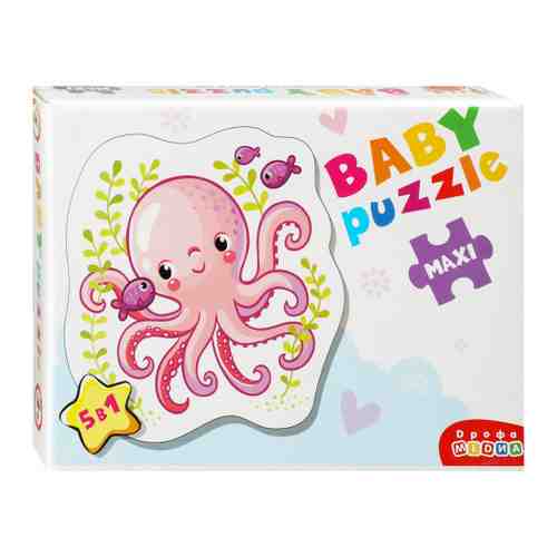 Пазл Baby Puzzle Морские животные Изд. Дрофа арт. 3468700