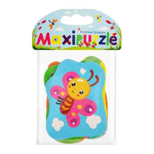 Пазл Malamalama Maxipuzzle Веселые букашки (8 деталей) арт. 3392701