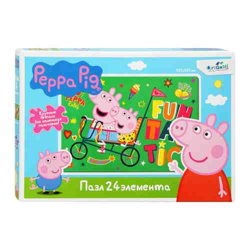 Пазл Peppa Pig Быстрее ветра (24 детали) арт. 3426929