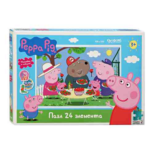 Пазл Peppa Pig Отдых на природе (24 детали) арт. 3427068