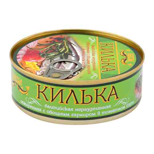 Килька Laatsa балтийская с овощным гарниром в томатном соусе 240 г арт. 3500572