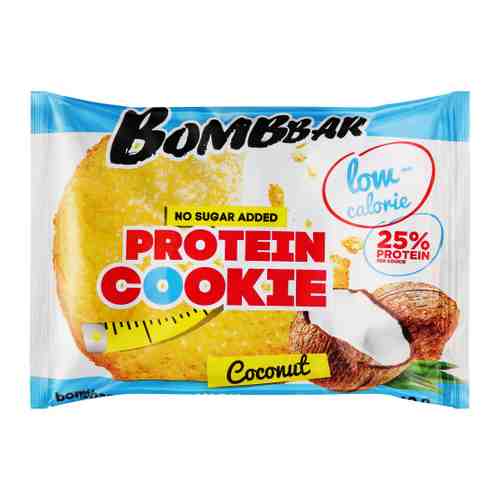 Печенье Bombbar протеиновое неглазированное Кокос 40 г арт. 3448964
