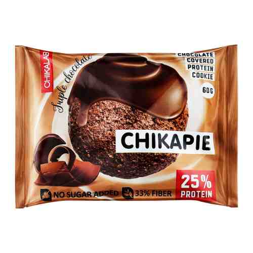 Печенье Chikalab Тройной шоколад 60 г арт. 3496666