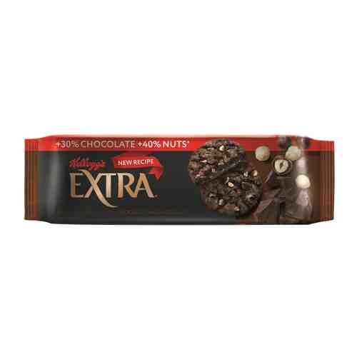 Печенье Kellogg's Extra сдобное Гранола с шоколадом и фундуком 150 г арт. 3358282
