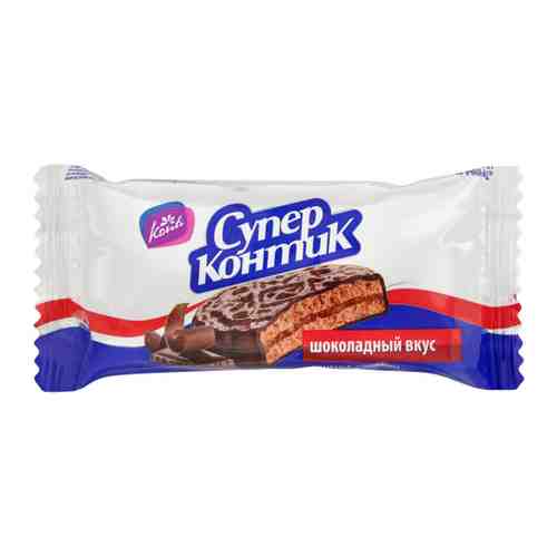 Печенье Konti Супер-Kontiк сэндвич шоколадный вкус 100 г арт. 3257992