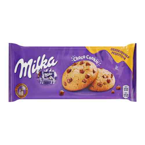Печенье Milka с кусочками молочного шоколада 168 г арт. 3331928