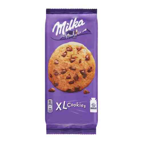 Печенье Milka с кусочками молочного шоколада из альпийского молока 184 г арт. 3405122