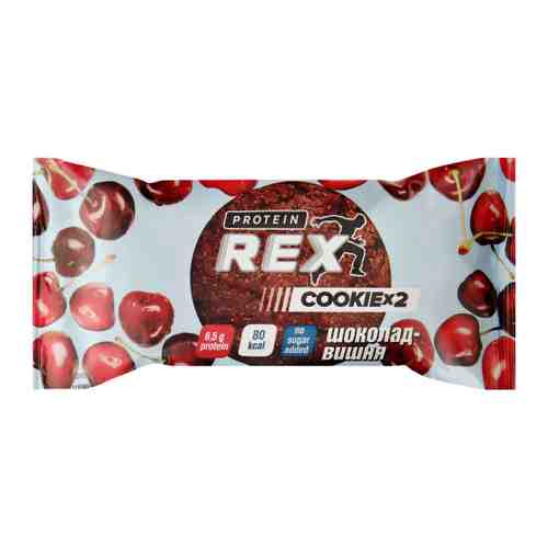 Печенье ProteinRex с высоким содержанием протеина Шоколад Вишня 50 г арт. 3431886