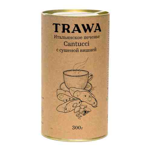 Печенье TRAWA Итальянское Кантуччи с сушеной вишней 300 г арт. 3411622