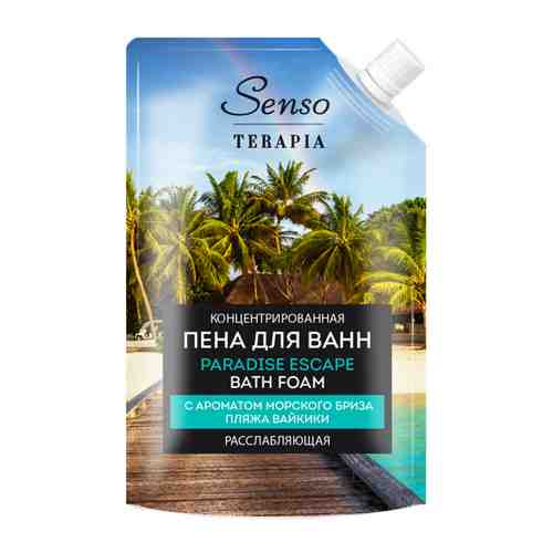 Пена для ванн Senso Terapia paradise escape концентрированная расслабляющая 500 мл арт. 3516208