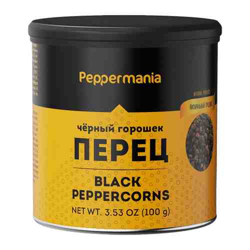 Перец Peppermania черный горошек 100 г арт. 3450308