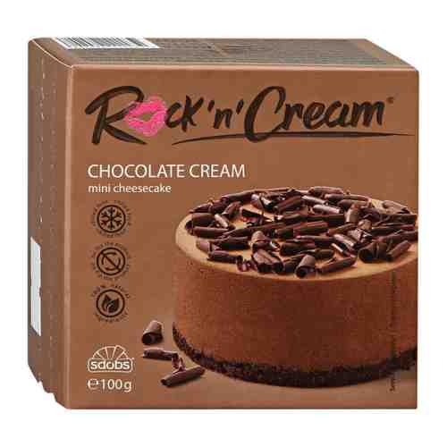 Пирожное Чизкейк Шоколадный замороженное Rock'n'Cream 100 г арт. 3449462