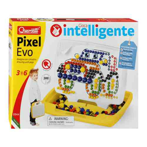 Планшет Quercetti Мозайка Pixel Evo Intelligente 300 деталей арт. 3445988
