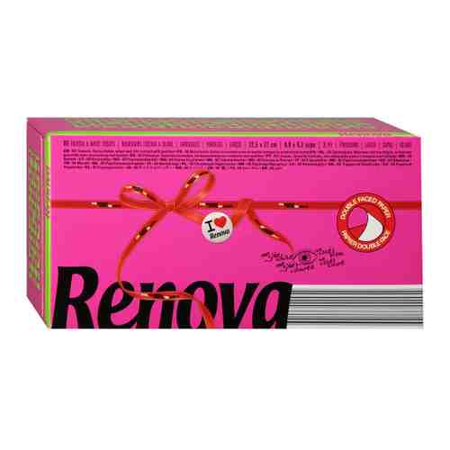 Салфетки бумажные Renova Red Label Maxi Fucsia 3-слойные 22.5х21 см арт. 3506246