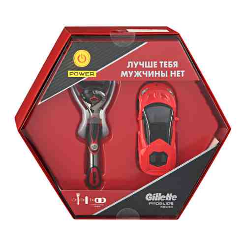 Подарочный набор Gillette Fusion ProGlide Станок для бритья со сменной кассетой + Машинка арт. 3412643