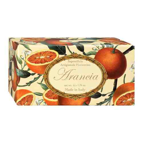 Подарочный набор мыла Saf Argancia Апельсин 50 г 6 штук арт. 3482428