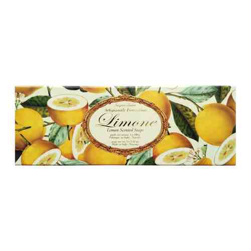 Подарочный набор мыла Saf Limone Лимон 100 г 3 штуки арт. 3482429