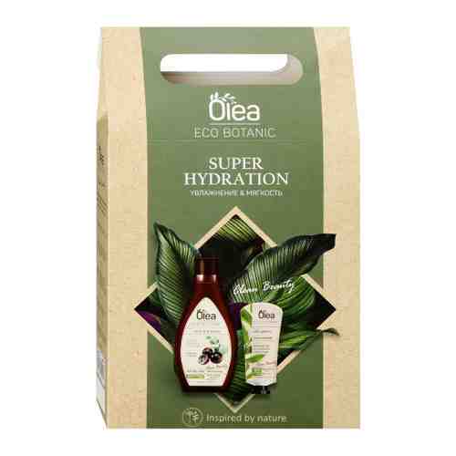 Подарочный набор Olea Eco Botanic Super Hydration Гель для душа 300 мл + Крем Зеленый чай Д-пантенол 50 мл арт. 3496345