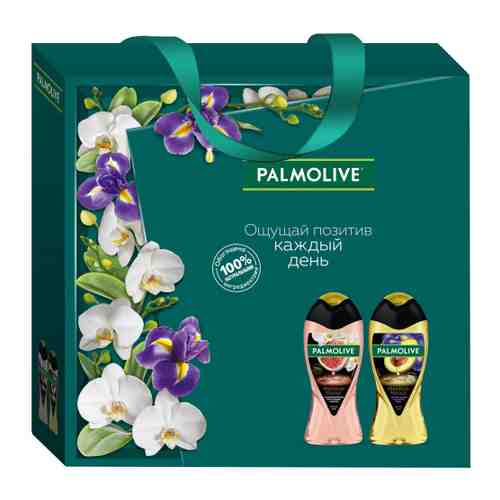 Подарочный набор Palmolive Роскошь Масел Гель для душа Инжир-Белая Орхидея Гель для душа Авокадо-Ирис по 250 мл арт. 3502452