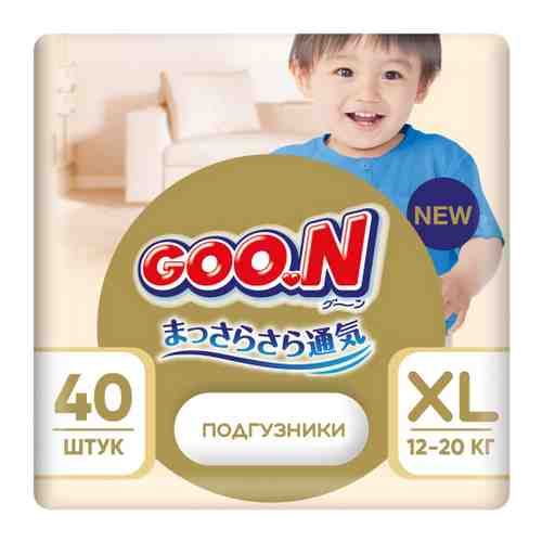 Подгузники Goon Soft XL (12-20 кг, 40 штук) арт. 3516379