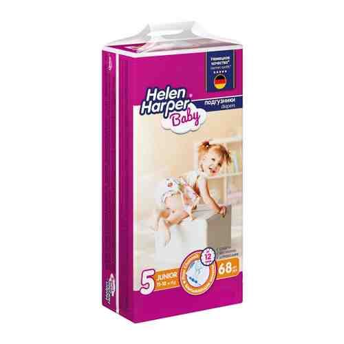 Подгузники Helen Harper baby Junior (11-18 кг, 68 штук) арт. 3444747