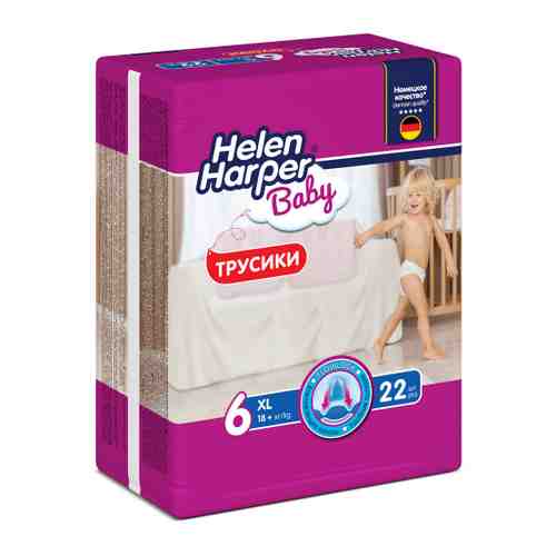 Подгузники-трусики Helen Harper baby размер 6 XL (18+ кг, 22 штук) арт. 3444741