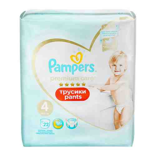Подгузники-трусики Pampers Premium Care Pants 4 (9-15 кг, 22 штуки) арт. 3319732