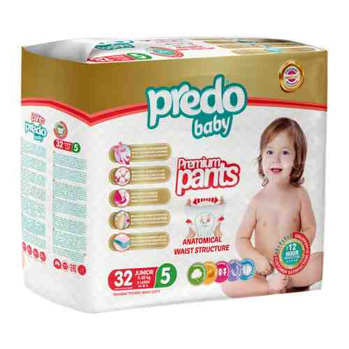 Подгузники-трусики Predo Baby 5 (11-25 кг, 32 штуки) арт. 3486169