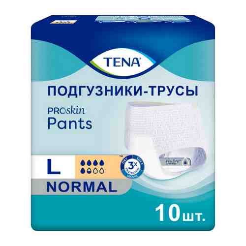 Подгузники-трусы для взрослых Tena Pants L 100х135 см 10 штук арт. 3263682