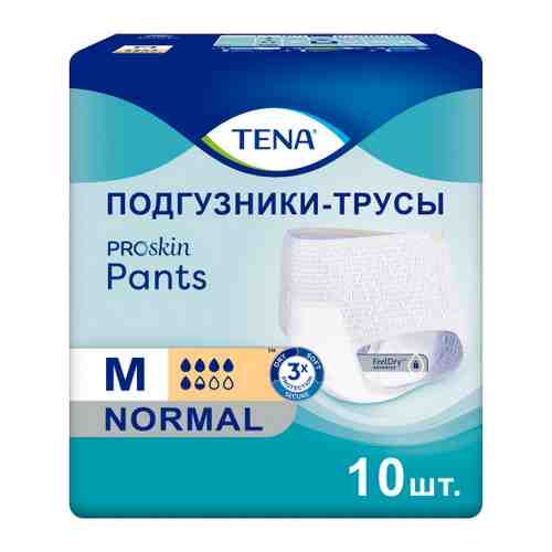 Подгузники-трусы для взрослых Tena Pants M 80х110 см 10 штук арт. 3263681