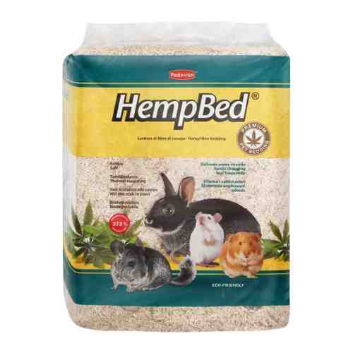 Подстилка Padovan Hemp Bed из пенькового волокна для мелких домашних животных кроликов грызунов 30 л арт. 3404735
