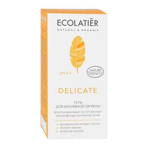 Гель для интимной гигиены Ecolatier Delicate с органическим экстрактом лотоса 250 мл арт. 3390815